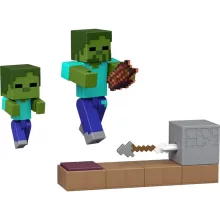Mattel Minecraft Redstone Charged Zombi nyilas csapda játékszett