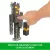 Mattel Minecraft interaktív The Creaking akciófigura