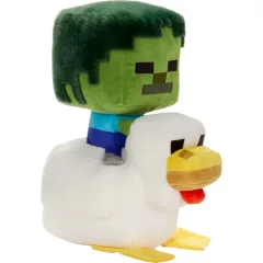   Mattel Minecraft Zombie Chicken Jockey (Csirke zsoké) plüssfigura