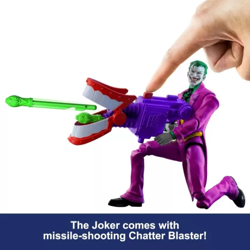 Mattel DC Premier Batman - Joker akciófigura kiegészítőkkel 16cm