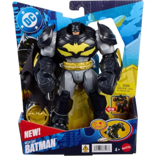 Mattel DC Premier Batman interaktív akciófigura kilövővel 18cm