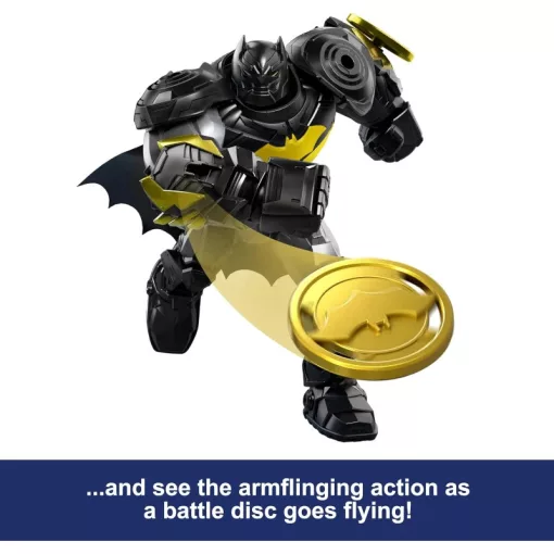 Mattel DC Premier Batman interaktív akciófigura kilövővel 18cm