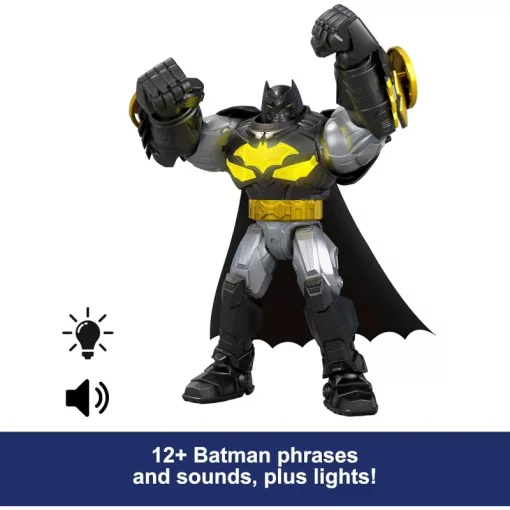 Mattel DC Premier Batman interaktív akciófigura kilövővel 18cm