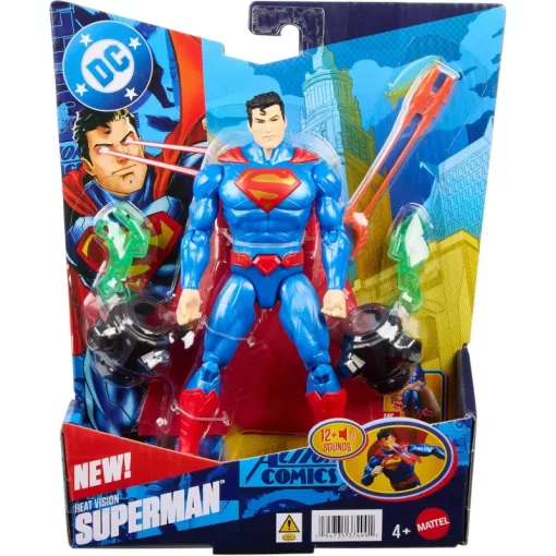Mattel DC Premier Superman interaktív akciófigura kiegészítőkkel 17cm