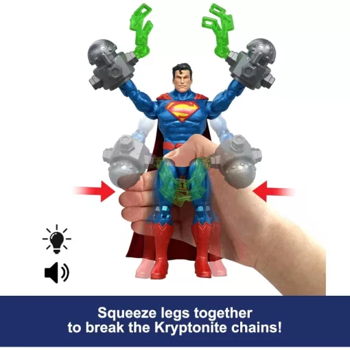 Mattel DC Premier Superman interaktív akciófigura kiegészítőkkel 17cm
