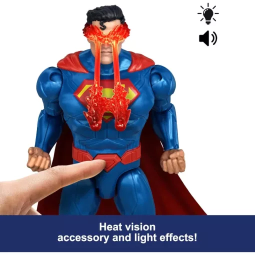 Mattel DC Premier Superman interaktív akciófigura kiegészítőkkel 17cm