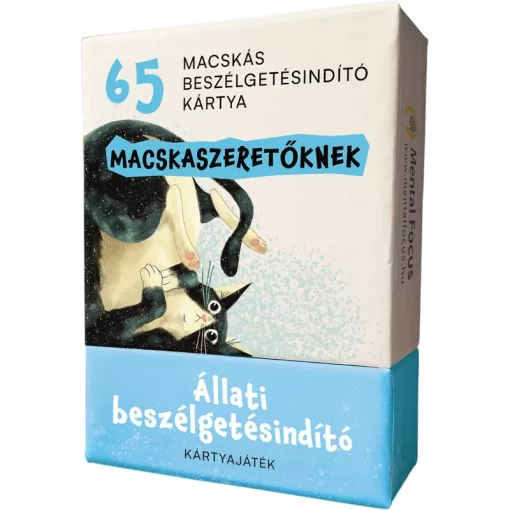 Állati beszélgetésindító kártyajáték macskaszeretőknek
