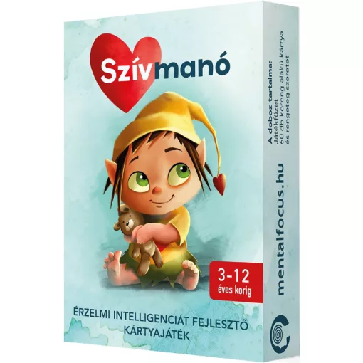 Szívmanó érzelmi intelligenciát fejlesztő kártyajáték