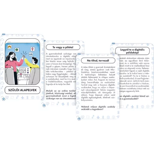 Digitális Pilóta kooperatív családi kártyajáték