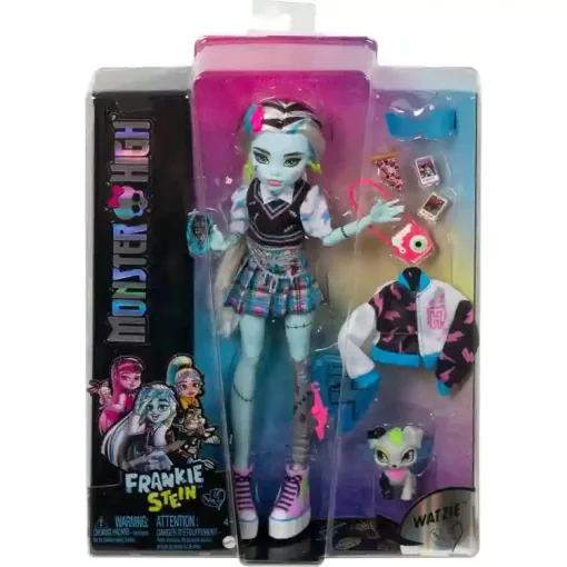 Mattel Monster High Frankie Stein baba kiegészítőkkel