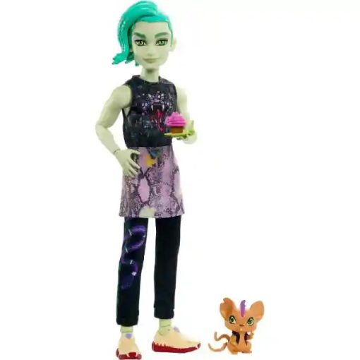 Mattel Monster High Deuce Gorgon fiú baba kiegészítőkkel