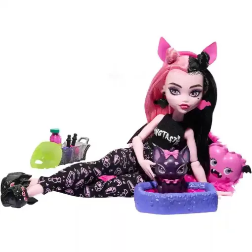 Mattel Monster High Creepover Party - Draculaura baba kiegészítőkkel