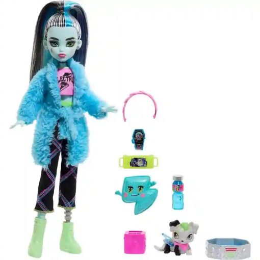 Mattel Monster High Creepover Party - Frankie Stein baba kiegészítőkkel