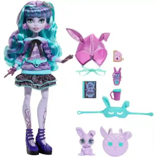 Mattel Monster High Creepover Party - Twyla baba kiegészítőkkel