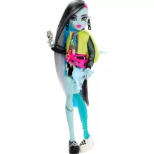 Mattel Monster High Skulltimate Secrets Neon Frights - Frankie Stein baba koporsóval (csomagolássérült)