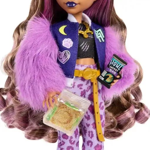 Mattel Monster High Clawdeen Wolf baba kiegészítőkkel