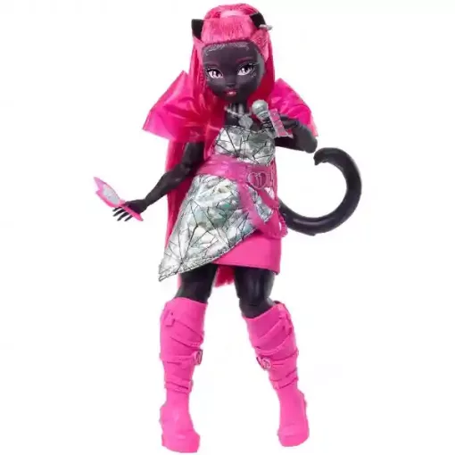 Mattel Monster High - Catty Noir baba cica kisállattal