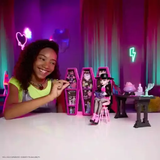 Mattel Monster High Draculaura titkos bájital készítő szobája