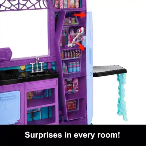 Mattel Monster High Boo-tique Hotel szörnyszálló 13+ kiegészítővel