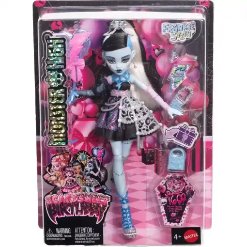 Mattel Monster High Scary Sweet Birthday Frankie Stein szülinapi baba