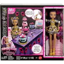 Mattel Monster High Scary Sweet Birthday tortakészítő szett Clawdeen Wolf babával