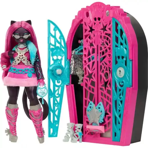 Mattel Monster High Skulltimate Secrets Hauntlywood Mysteries - Catty Noir baba