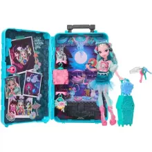 Mattel Monster High Skulltimate Secrets Destination: Gore-geous Oasis - Rémes utazás Lagoona Blue baba