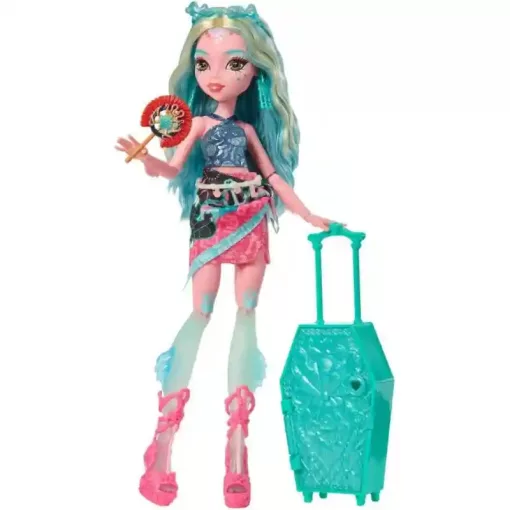Mattel Monster High Skulltimate Secrets Destination: Gore-geous Oasis - Rémes utazás Lagoona Blue baba