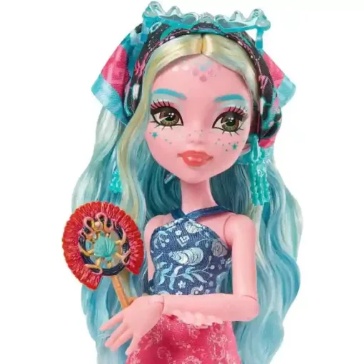 Mattel Monster High Skulltimate Secrets Destination: Gore-geous Oasis - Rémes utazás Lagoona Blue baba