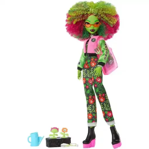 Mattel Monster High Fearbook Venus McFlytrap baba kiegészítőkkel