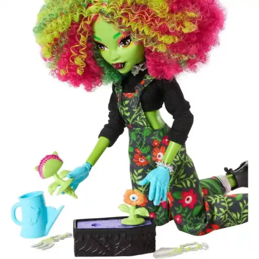 Mattel Monster High Fearbook Venus McFlytrap baba kiegészítőkkel