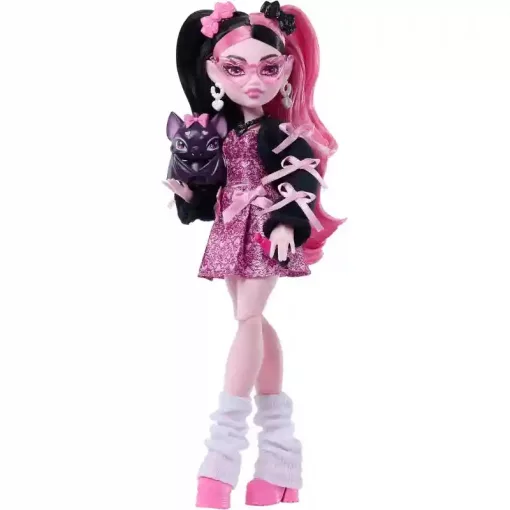 Mattel Monster High Draculaura baba kiegészítőkkel