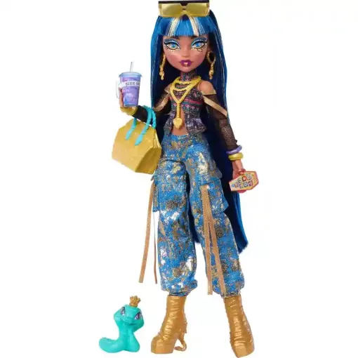 Mattel Monster High Cleo de Nile baba kiegészítőkkel