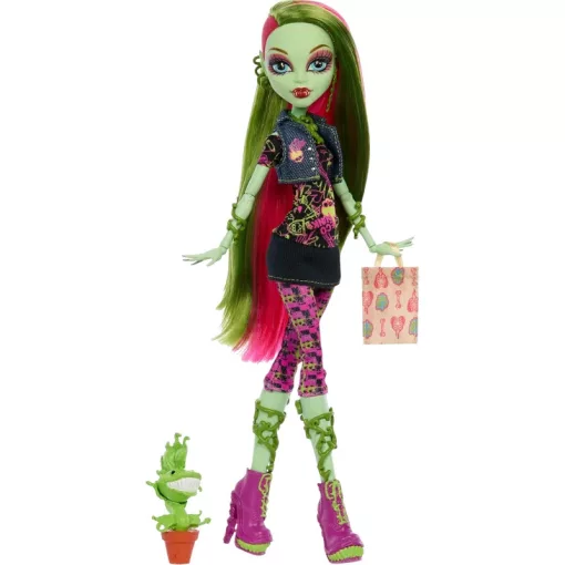 Mattel Monster High Boo-Riginal Creeproduction Venus McFlytrap baba kiegészítőkkel