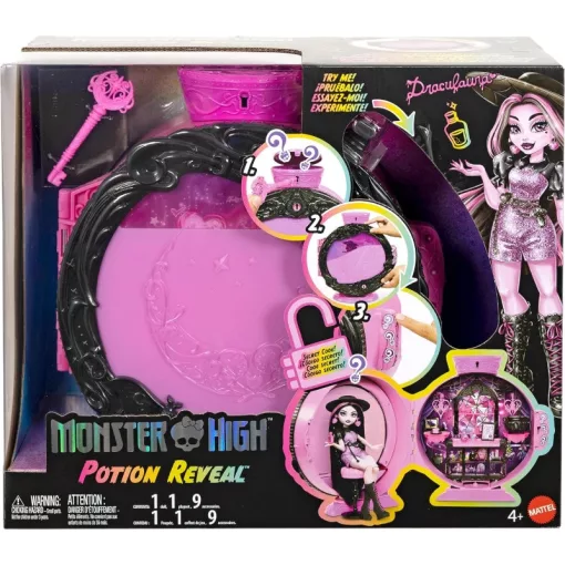 Mattel Monster High Potion Reveal Draculaura játékszett