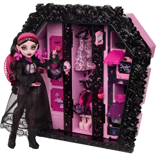 Mattel Monster High Skulltimate Secrets: Ultimate Skulltimate játékszett Draculaura babával