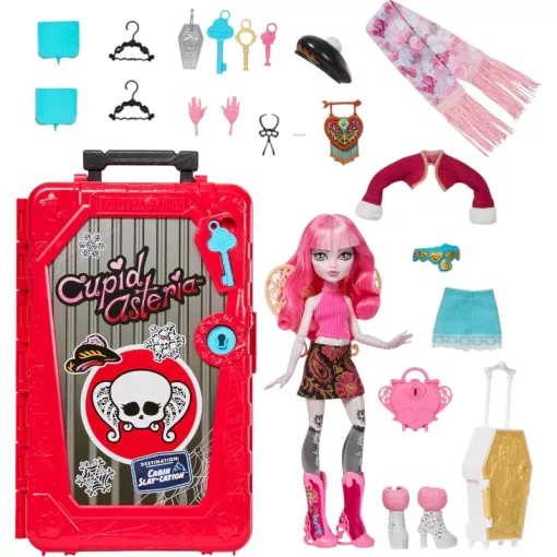 Mattel Monster High Skulltimate Secrets Destination: Cabin Slay-Cation - Cupid Asteria baba