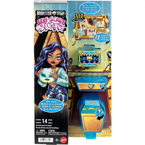 Mattel Monster High Self-Scare Secrets Cleo de Nile rémségápolás baba