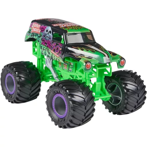 Monster Jam Grave Digger Monster Truck 1:24 fém játékautó