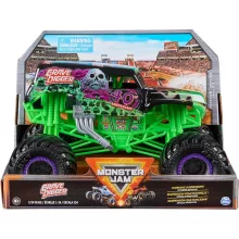 Monster Jam Grave Digger Monster Truck 1:24 fém játékautó
