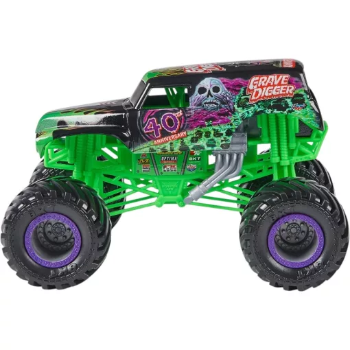 Monster Jam Grave Digger Monster Truck 1:24 fém játékautó