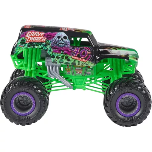Monster Jam Grave Digger Monster Truck 1:24 fém játékautó
