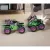   Monster Jam távirányítós RC Smash & Bash Grave Digger monster truck autó 33cm