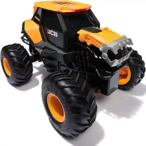 Monster Jam távirányítós RC JCB Digatron monster truck autó fénnyel 32cm