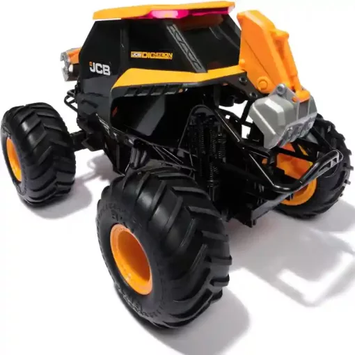 Monster Jam távirányítós RC JCB Digatron monster truck autó fénnyel 32cm
