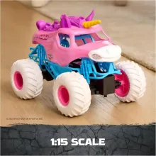 Monster Jam távirányítós RC Sparkle Smash unikornis monster truck autó 32cm