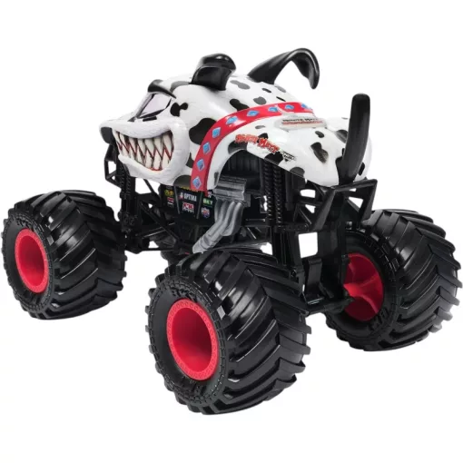 Monster Jam Monster Mutt Dalmatian Monster Truck 1:24 fém játékautó