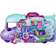 Hasbro Én kicsi pónim: Varázslatos minivilág - Mare Stream lakókocsi pónikkal