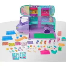 Hasbro Én kicsi pónim: Varázslatos minivilág - Mare Stream lakókocsi pónikkal