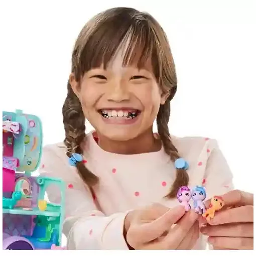 Hasbro Én kicsi pónim: Varázslatos minivilág - Mare Stream lakókocsi pónikkal